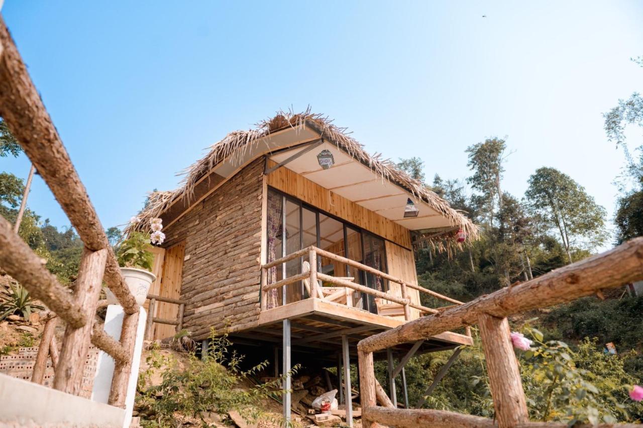 Le Chalet Homestay Бакха Экстерьер фото